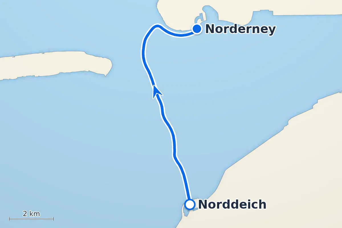 Norddeich - Norderney